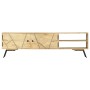 Mueble de TV madera maciza de mango 140x30x40 cm de vidaXL, Muebles TV - Ref: Foro24-286152, Precio: 212,98 €, Descuento: %
