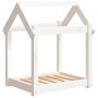 Cama para perros madera maciza de pino blanco 61x50x70 cm de vidaXL, Camas para perros - Ref: Foro24-822198, Precio: 46,20 €,...