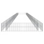 Arriate de gaviones de acero galvanizado 1000x100x20 cm en Macetas y jardineras | Comprar online en Foru.es