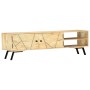 Mueble de TV madera maciza de mango 140x30x40 cm de vidaXL, Muebles TV - Ref: Foro24-286152, Precio: 212,98 €, Descuento: %