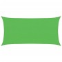 Toldo de vela rectangular HDPE verde claro 160 g/m² 2x3,5 m en Sombrillas | Comprar online en Foru.es