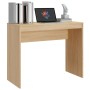 Escritorio de madera contrachapada color roble 90x40x72 cm de vidaXL, Escritorios - Ref: Foro24-800381, Precio: 41,90 €, Desc...