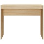 Escritorio de madera contrachapada color roble 90x40x72 cm de vidaXL, Escritorios - Ref: Foro24-800381, Precio: 41,90 €, Desc...