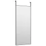 Espejo de puerta cristal y aluminio negro 40x100 cm de vidaXL, Espejos - Ref: Foro24-327408, Precio: 49,45 €, Descuento: %