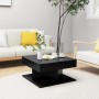 Mesa de centro madera contrachapada negro 57x57x30 cm de vidaXL, Mesas de centro - Ref: Foro24-808369, Precio: 43,79 €, Descu...