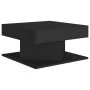 Mesa de centro madera contrachapada negro 57x57x30 cm de vidaXL, Mesas de centro - Ref: Foro24-808369, Precio: 45,15 €, Descu...