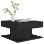Mesa de centro madera contrachapada negro 57x57x30 cm de vidaXL, Mesas de centro - Ref: Foro24-808369, Precio: 45,15 €, Descu...