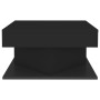 Mesa de centro madera contrachapada negro 57x57x30 cm de vidaXL, Mesas de centro - Ref: Foro24-808369, Precio: 43,79 €, Descu...