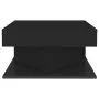 Mesa de centro madera contrachapada negro 57x57x30 cm de vidaXL, Mesas de centro - Ref: Foro24-808369, Precio: 45,15 €, Descu...