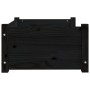 Cama para perros madera maciza de pino negro 65,5x50,5x28 cm de vidaXL, Camas para perros - Ref: Foro24-821451, Precio: 57,44...