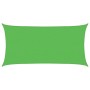 Toldo de vela rectangular HDPE verde claro 2,5x5 m en Sombrillas | Comprar online en Foru.es