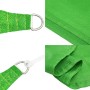Toldo de vela rectangular HDPE verde claro 2,5x5 m en Sombrillas | Comprar online en Foru.es