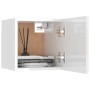 Muebles de salón 6 pzas madera ingeniería blanco brillo de vidaXL, Muebles TV - Ref: Foro24-3079290, Precio: 175,40 €, Descue...