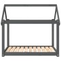 Cama para perros madera maciza de pino gris 101x70x90 cm de vidaXL, Camas para perros - Ref: Foro24-822214, Precio: 65,98 €, ...