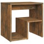 Mesita de noche 2 uds contrachapado roble ahumado 40x30x40cm de vidaXL, Mesitas de noche - Ref: Foro24-815178, Precio: 44,27 ...