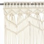 Cortina de macramé algodón 140x240 cm de vidaXL, Cortinas y visillos - Ref: Foro24-323976, Precio: 50,31 €, Descuento: %