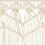 Cortina de macramé algodón 140x240 cm de vidaXL, Cortinas y visillos - Ref: Foro24-323976, Precio: 50,31 €, Descuento: %