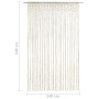 Cortina de macramé algodón 140x240 cm de vidaXL, Cortinas y visillos - Ref: Foro24-323976, Precio: 50,31 €, Descuento: %
