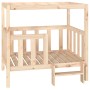 Cama para perros madera maciza de pino 105,5x83,5x100 cm de vidaXL, Camas para perros - Ref: Foro24-822387, Precio: 120,25 €,...