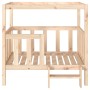 Cama para perros madera maciza de pino 105,5x83,5x100 cm de vidaXL, Camas para perros - Ref: Foro24-822387, Precio: 120,25 €,...