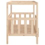 Cama para perros madera maciza de pino 105,5x83,5x100 cm de vidaXL, Camas para perros - Ref: Foro24-822387, Precio: 120,25 €,...