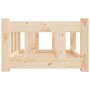 Cama para perros madera maciza de pino 55,5x45,5x28 cm de vidaXL, Camas para perros - Ref: Foro24-833251, Precio: 35,36 €, De...