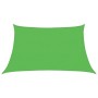Toldo de vela HDPE verde claro 160 g/m² 3/4x2 m en Sombrillas | Comprar online en Foru.es