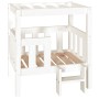 Cama para perros madera maciza de pino blanco 65,5x43x70 cm de vidaXL, Camas para perros - Ref: Foro24-822373, Precio: 82,49 ...