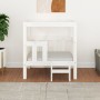 Cama para perros madera maciza de pino blanco 65,5x43x70 cm de vidaXL, Camas para perros - Ref: Foro24-822373, Precio: 82,49 ...