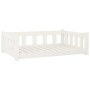 Cama para perros madera maciza de pino blanco 95,5x65,5x28 cm de vidaXL, Camas para perros - Ref: Foro24-833256, Precio: 65,7...