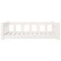 Cama para perros madera maciza de pino blanco 95,5x65,5x28 cm de vidaXL, Camas para perros - Ref: Foro24-833256, Precio: 65,7...