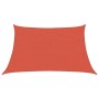 Toldo de vela HDPE terracota 160 g/m² 3/4x2 m en Sombrillas | Comprar online en Foru.es