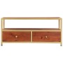 Mesa de centro de madera maciza de acacia 90x50x40 cm de vidaXL, Mesas de centro - Ref: Foro24-286187, Precio: 176,61 €, Desc...
