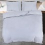 Juego de funda nórdica microfibra ligera gris 140x200 cm de vidaXL, Fundas de nórdico - Ref: Foro24-135962, Precio: 19,34 €, ...