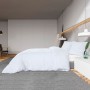 Juego de funda nórdica microfibra ligera blanco 140x200 cm de vidaXL, Fundas de nórdico - Ref: Foro24-136017, Precio: 19,13 €...