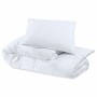 Juego de funda nórdica microfibra ligera blanco 140x200 cm de vidaXL, Fundas de nórdico - Ref: Foro24-136017, Precio: 19,13 €...