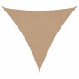 Toldo de vela HDPE gris taupe 160 g/m² 3,6x3,6x3,6 m en Sombrillas | Comprar online en Foru.es