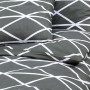 Juego de funda nórdica algodón gris 140x200 cm de vidaXL, Fundas de nórdico - Ref: Foro24-136058, Precio: 24,59 €, Descuento: %