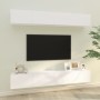 Muebles de TV 4 piezas blanco 100x30x30 cm en Muebles TV | Comprar online en Foru.es