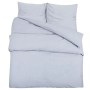 Juego de funda nórdica algodón gris 140x200 cm de vidaXL, Fundas de nórdico - Ref: Foro24-136094, Precio: 24,38 €, Descuento: %