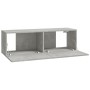Muebles de TV 4 piezas gris hormigón 100x30x30 cm en Muebles TV | Comprar online en Foru.es