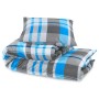 Juego de funda nórdica algodón azul y gris 220x240 cm de vidaXL, Fundas de nórdico - Ref: Foro24-136067, Precio: 26,72 €, Des...