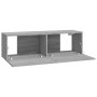 Muebles de TV 4 piezas gris Sonoma 100x30x30 cm en Muebles TV | Comprar online en Foru.es
