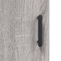 Aparador alto madera contrachapada gris sonoma 69,5x34x180 cm de vidaXL, Aparadores - Ref: Foro24-3189331, Precio: 151,43 €, ...
