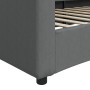 Sofá cama tela gris oscuro 80x200 cm de vidaXL, Camas y somieres - Ref: Foro24-354179, Precio: 186,09 €, Descuento: %