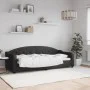 Sofá cama tela negro 80x200 cm de vidaXL, Camas y somieres - Ref: Foro24-354180, Precio: 183,63 €, Descuento: %