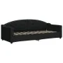 Sofá cama tela negro 80x200 cm de vidaXL, Camas y somieres - Ref: Foro24-354180, Precio: 183,63 €, Descuento: %