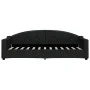 Sofá cama tela negro 80x200 cm de vidaXL, Camas y somieres - Ref: Foro24-354180, Precio: 183,63 €, Descuento: %