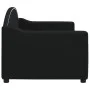 Sofá cama tela negro 80x200 cm de vidaXL, Camas y somieres - Ref: Foro24-354180, Precio: 183,63 €, Descuento: %