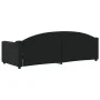 Sofá cama tela negro 80x200 cm de vidaXL, Camas y somieres - Ref: Foro24-354180, Precio: 183,63 €, Descuento: %